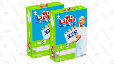 Mr. Clean Magic Eraser Bath, Cleaning Pads with Durafoam | $7 | Amazon | Use $4 off coupon